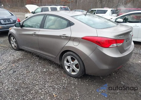 2012 Hyundai Elantra Gls из США, поврежденный, VIN 5NPDH4AE2CH097432